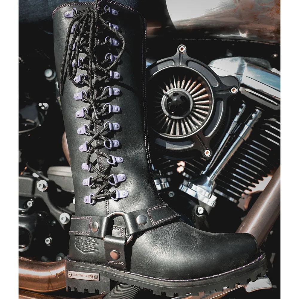 ROADQUEEN LADIES BIKER BOOTS