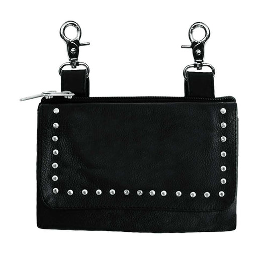 STUDDED CLIP ON BAG