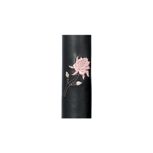 PINK ROSE PONYTAIL HOLDER