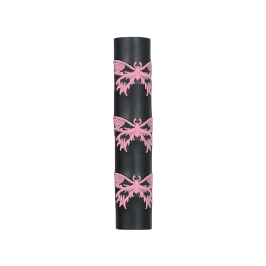 PINK BUTTERFLY PONYTAIL WRAP