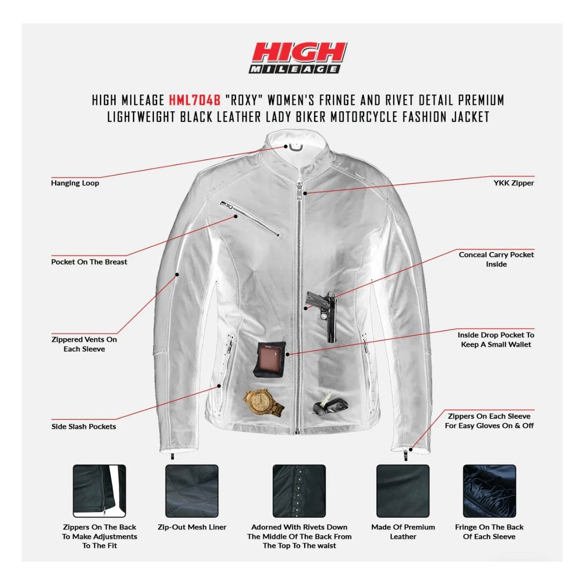 SCARLETT LEATHER JACKET