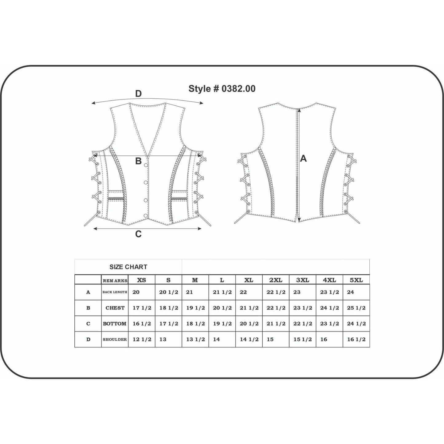BRAID LEATHER VEST