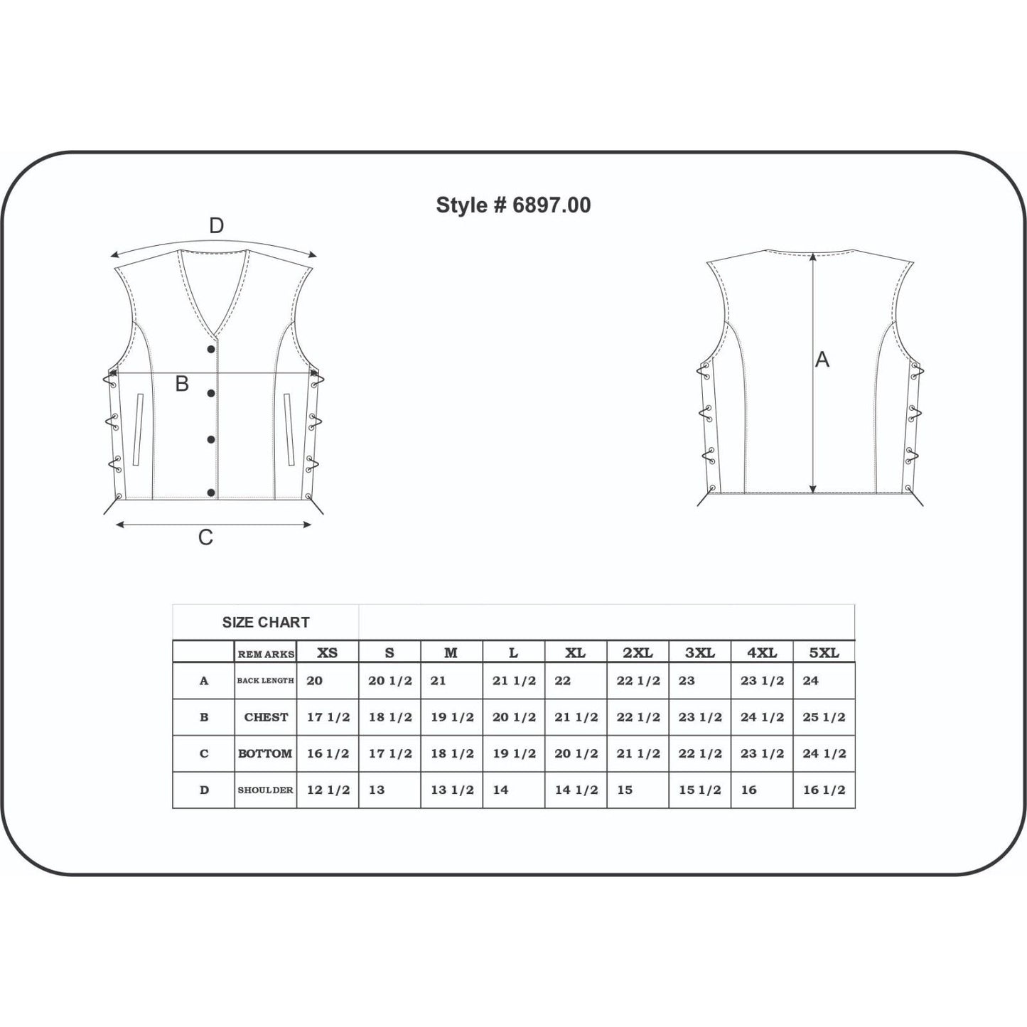 SAMANTHA LEATHER VEST