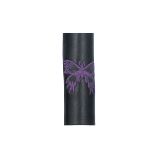 PURPLE BUTTERFLY PONYTAIL WRAP