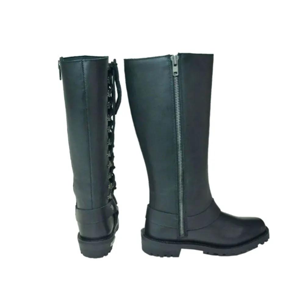 ROADQUEEN LADIES BIKER BOOTS