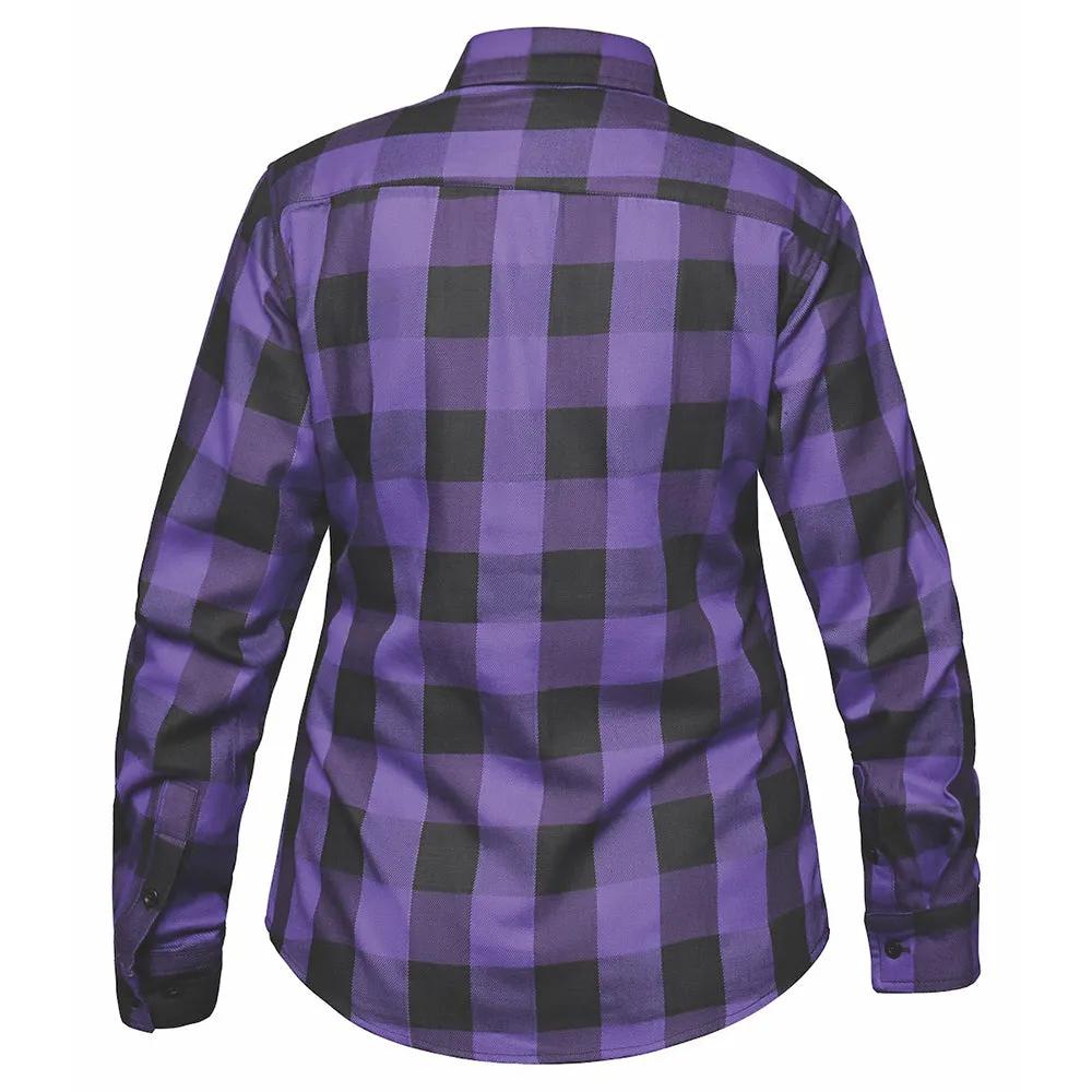 VALKARIE PURPLE ARMORED FLANNEL