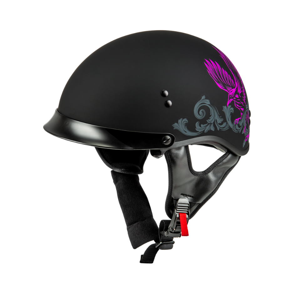 GMAX HH-65 CORVUS HELMET – Pink Line Moto