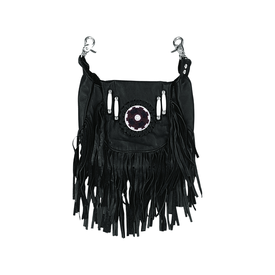 FRINGE CLIP ON BAG