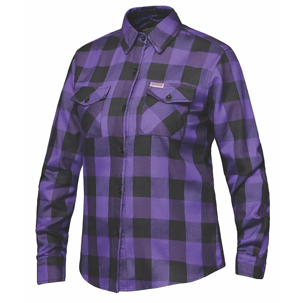 VALKARIE PURPLE ARMORED FLANNEL