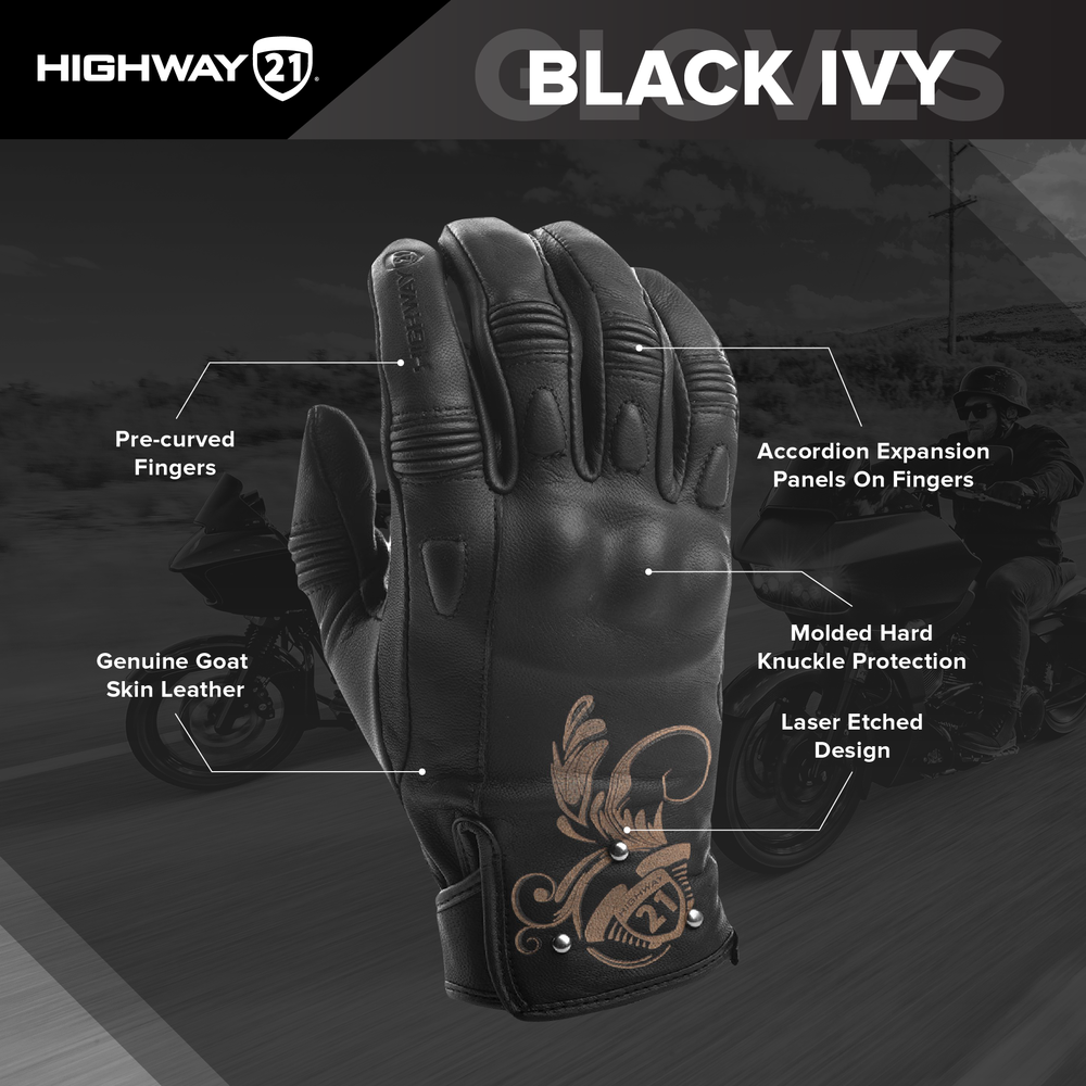 BLACK IVY GLOVE