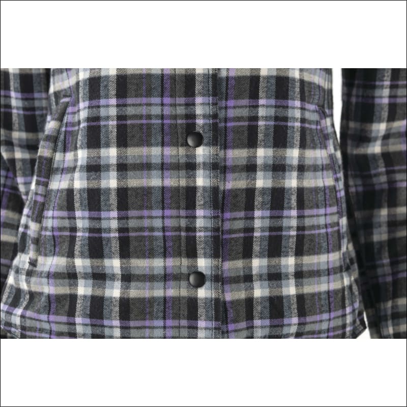 RIVER ROAD WOMEN’S CAMEO FLANNEL MOTO SHIRT - SHIRT