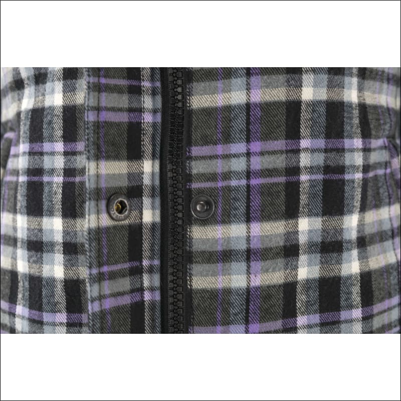 RIVER ROAD WOMEN’S CAMEO FLANNEL MOTO SHIRT - SHIRT