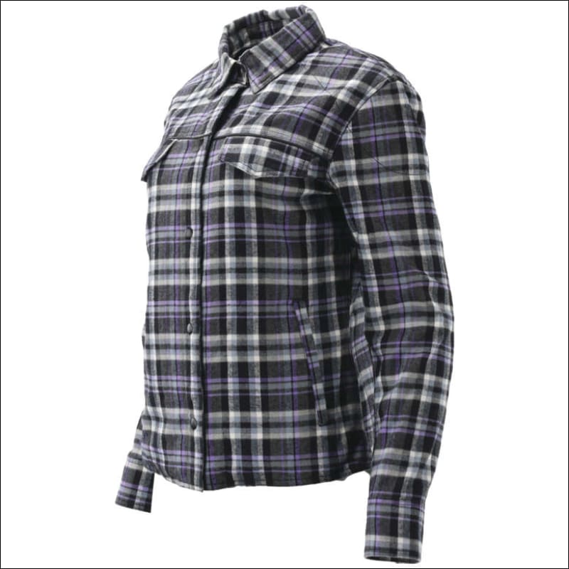 RIVER ROAD WOMEN’S CAMEO FLANNEL MOTO SHIRT - SHIRT