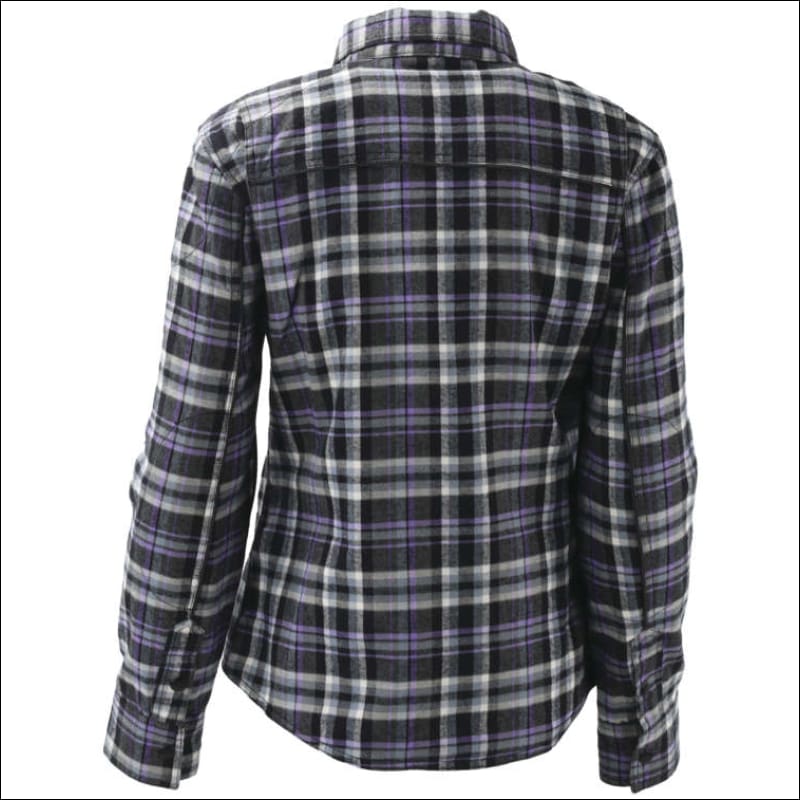 RIVER ROAD WOMEN’S CAMEO FLANNEL MOTO SHIRT - SHIRT