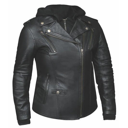 CHER 3-IN-1 LEATHER JACKET