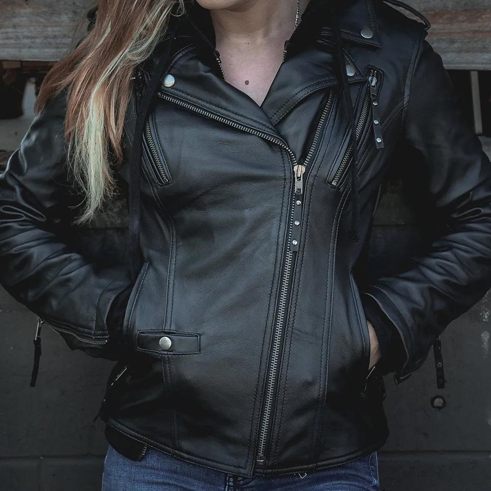 CHER 3-IN-1 LEATHER JACKET