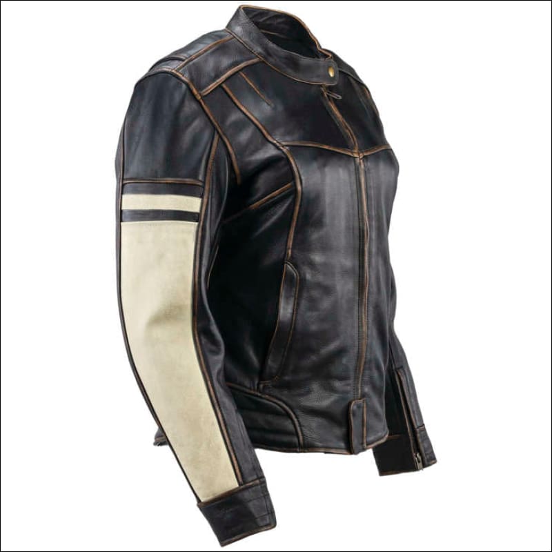 RIVER ROAD WOMEN’S DAVME VINTAGE JACKET - LEATHER JACKET