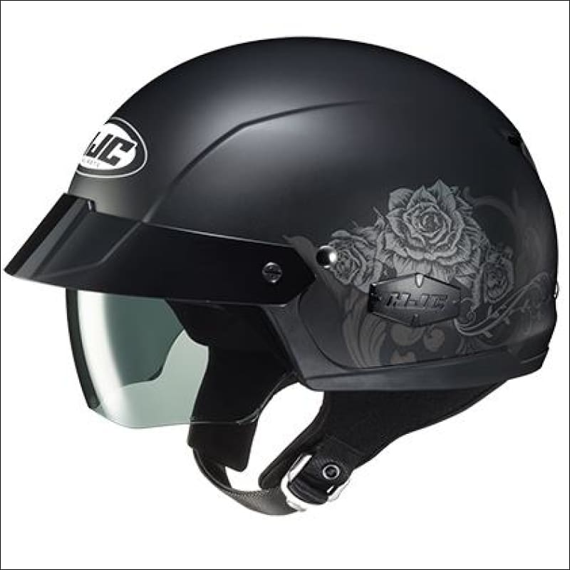 fue half motorcycle helmets HJC IS-Cruiser Fior Helmet (Medium) (White)