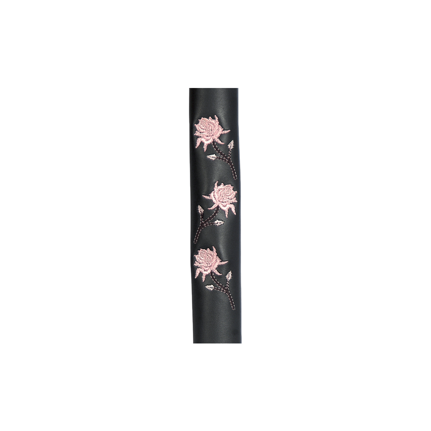 PINK ROSE LARGE PONYTAIL HOLDER
