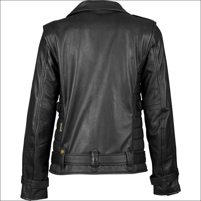 HIGHWAY 21 WOMEN’S PEARL LEATHER JACKET BLACK - JACKET