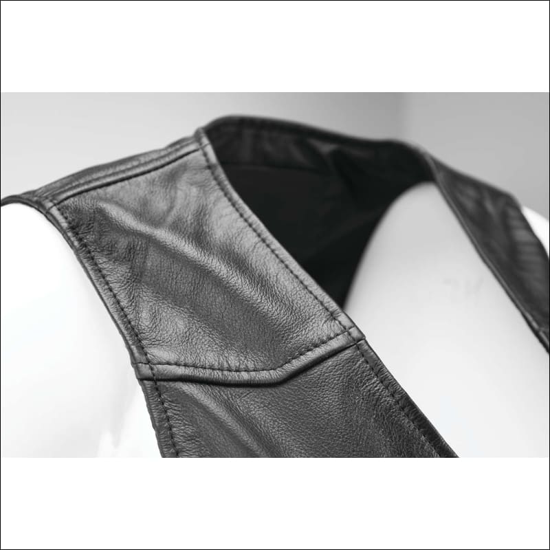 RIVER ROAD WOMEN’S PLAINS LEATHER VEST - LEATHER VEST