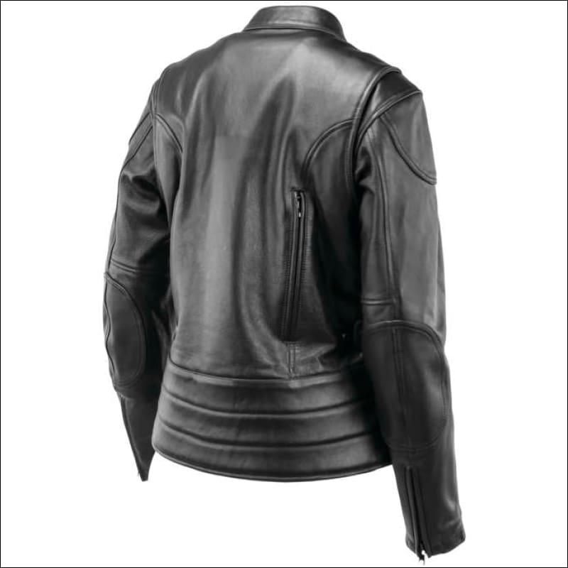RIVER ROAD WOMEN’S RACE LEATHER JACKET - JACKET