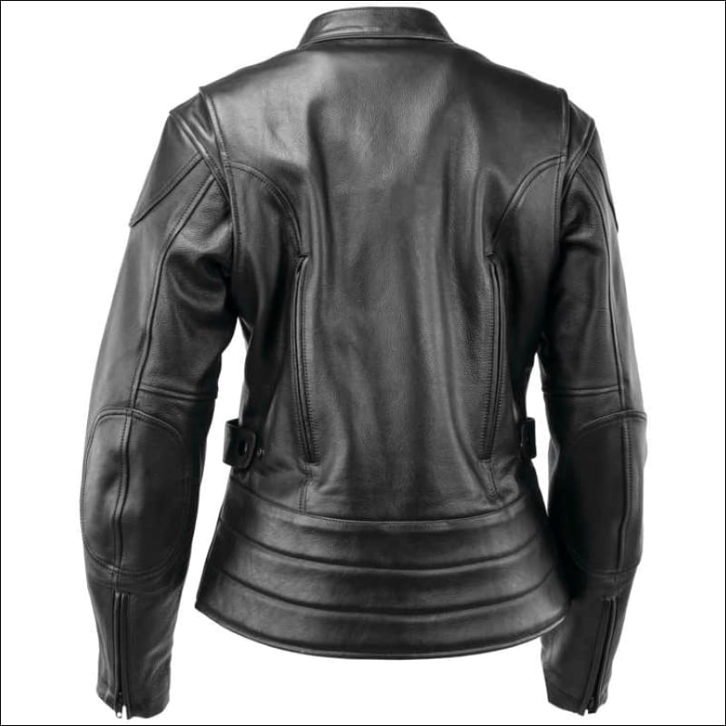 RIVER ROAD WOMEN’S RACE LEATHER JACKET - JACKET
