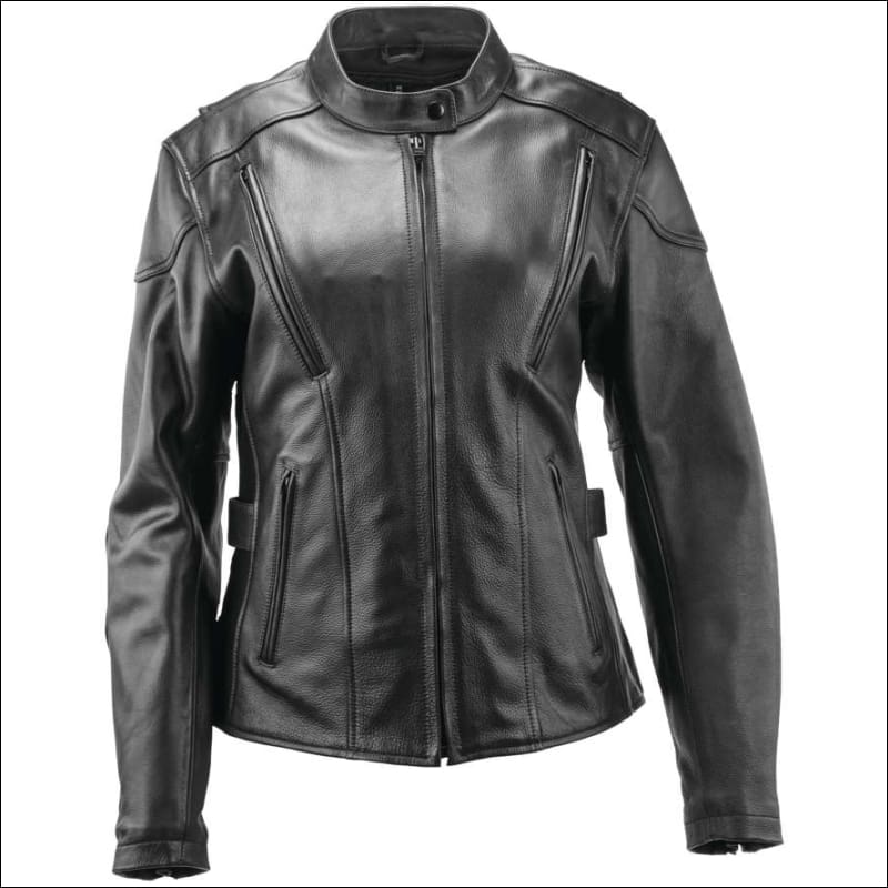 RIVER ROAD WOMEN’S RACE LEATHER JACKET - JACKET