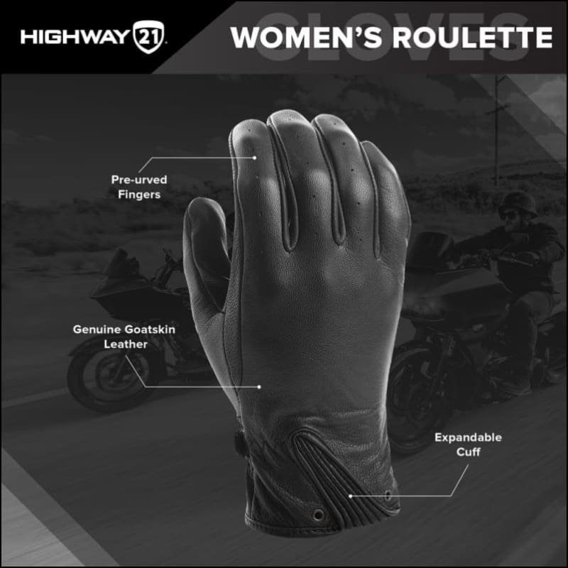HIGHWAY 21 WOMEN’S ROULETTE GLOVES - GLOVES