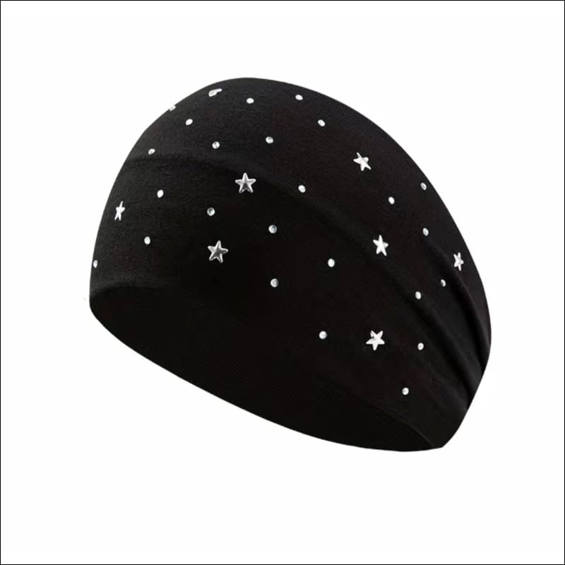 SILVER STAR HEADBAND - HEADBAND