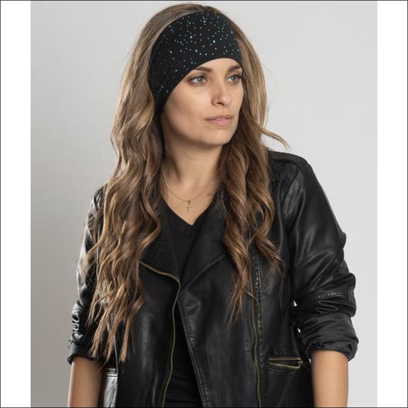 TURQUOISE BLING STARRY NIGHT EZ BANDZ - HEAD WEAR