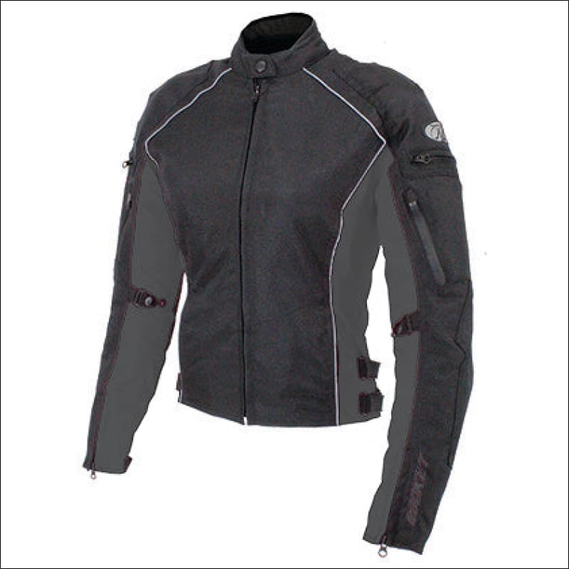 JOE ROCKET TURBULENT LADIES TEXTILE JACKET - XS / BLACK - WOMEN’S MOTORCYCLE JACKET