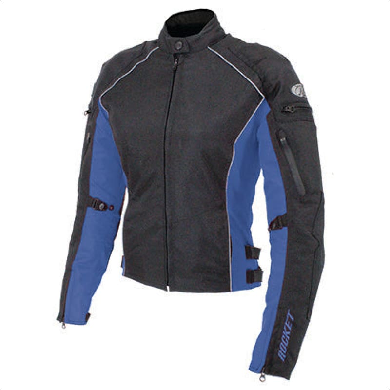 JOE ROCKET TURBULENT LADIES TEXTILE JACKET - XS / BLUE - WOMEN’S MOTORCYCLE JACKET