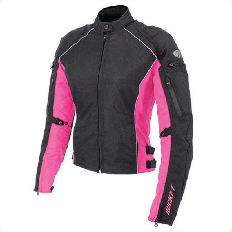 JOE ROCKET TURBULENT LADIES TEXTILE JACKET - XS / PINK - WOMEN’S MOTORCYCLE JACKET