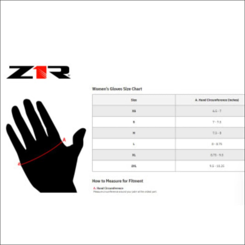Z1R WOMEN’S REFLECTIVE GLOVE - GLOVES