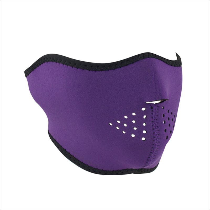 ZANHEADGEAR SUGAR SKULL HALF FACE NEOPRENE MASK - FACE MASK