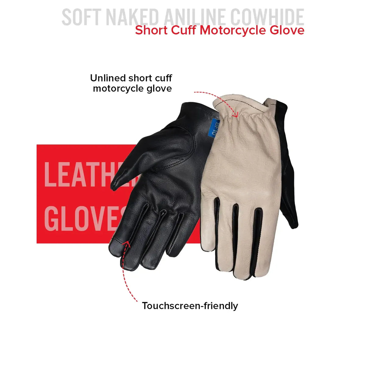 ROPER EDITION WOMEN'S MOTORCYCLE GLOVES