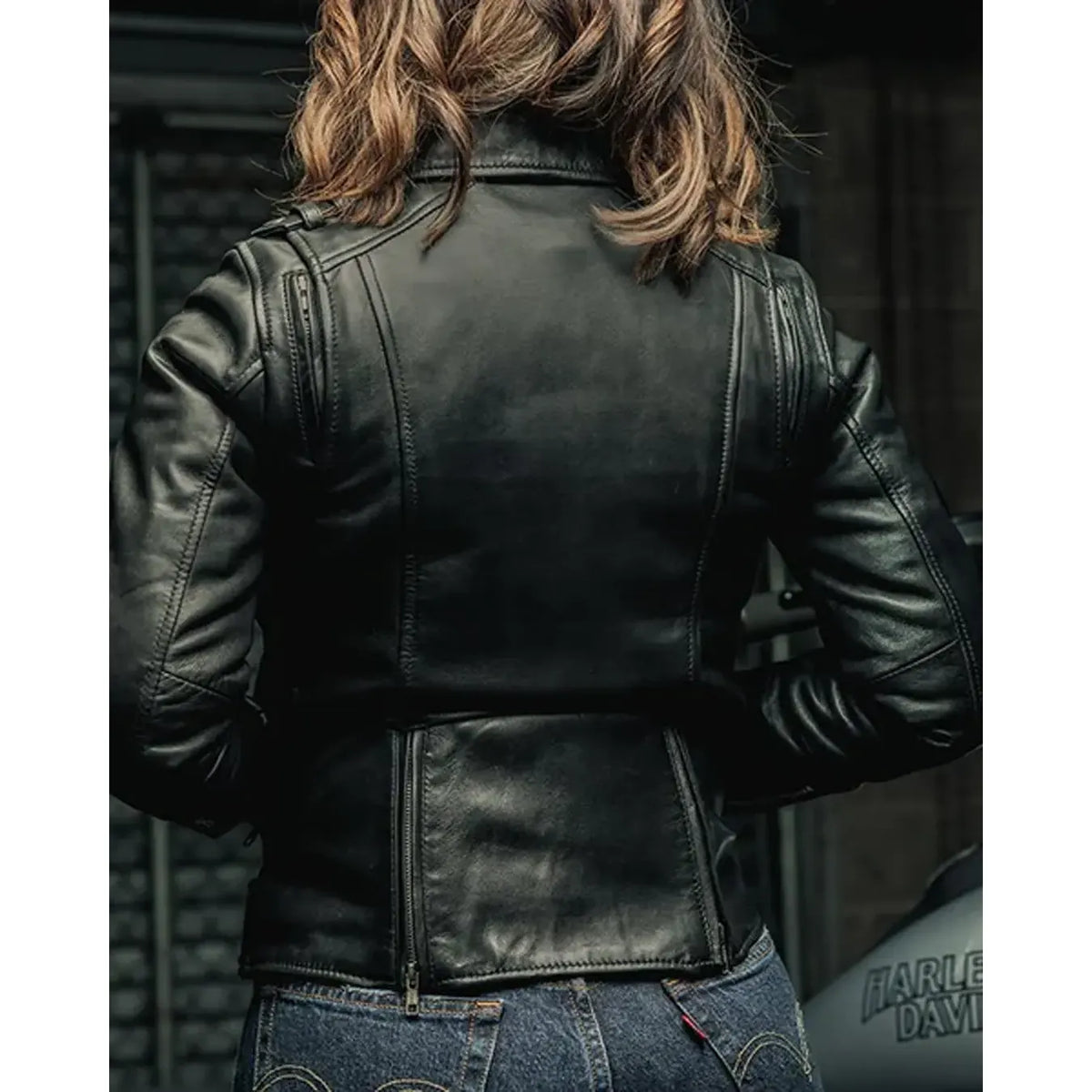 Bloom - Women's Motorcycle Leather Jacket