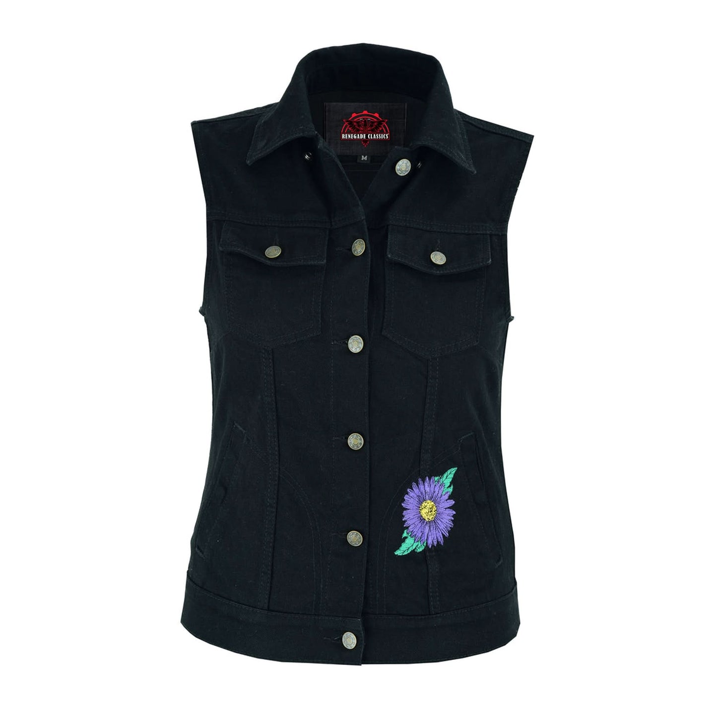 PURPLE DAISY VEST
