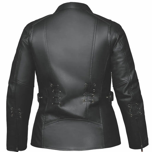 Juno - Women's Leather Motorcycle Jacket