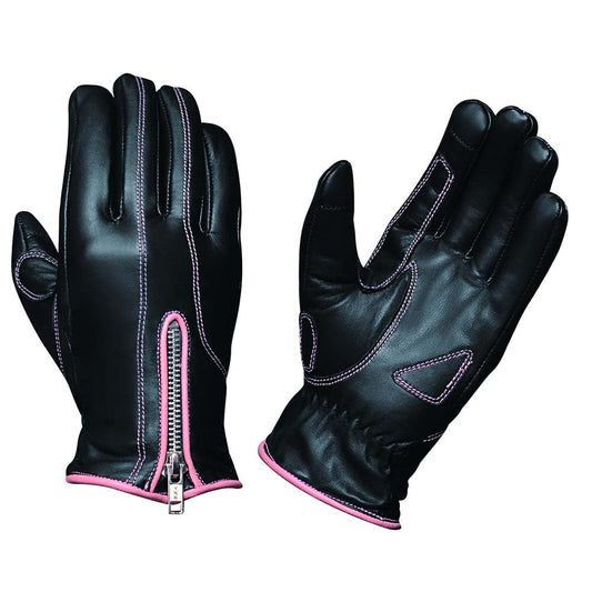 PINK ZIPPER GLOVE