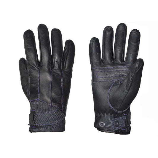 PURPLE FULL FINGER GLOVES