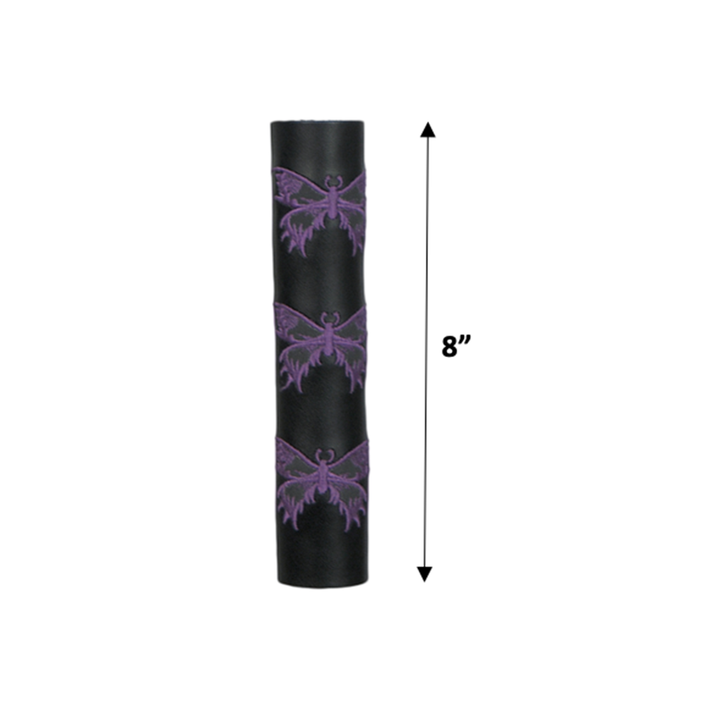 PURPLE BUTTERFLY PONYTAIL WRAP