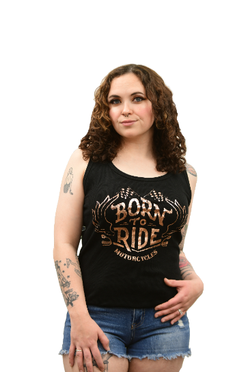 BORN TO RIDE TANK TOP