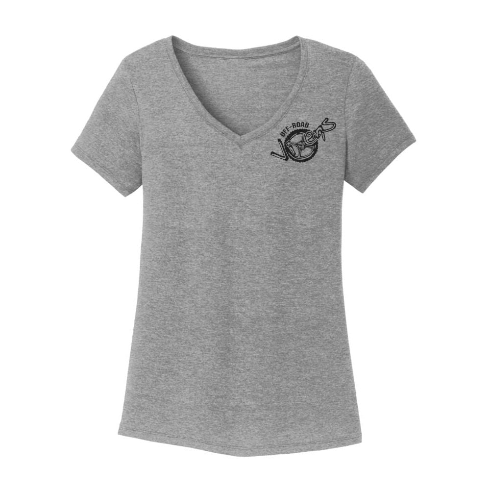 BACKROADS & BAD DECISIONS V NECK TEE