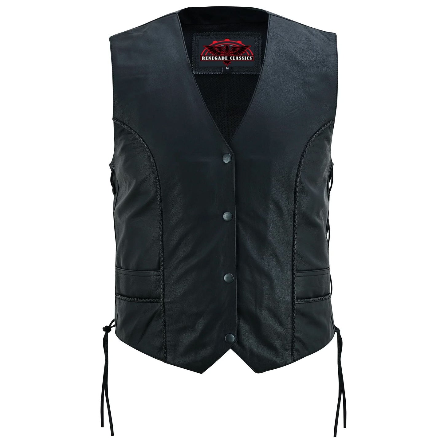 BRANDY ULTRA THIN BRAIDED VEST