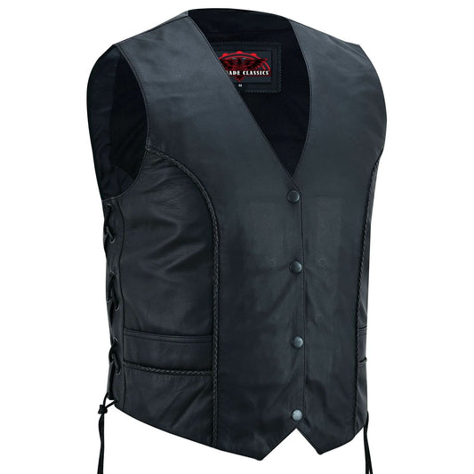 BRANDY ULTRA THIN BRAIDED VEST