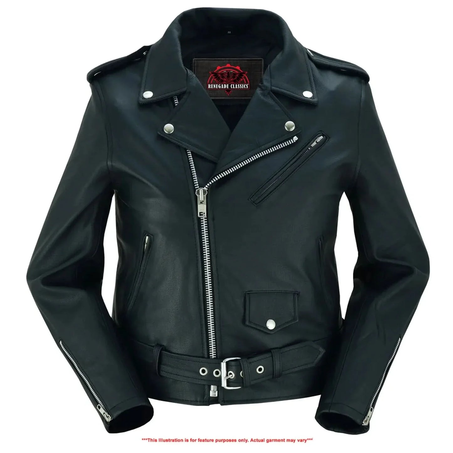 WOMEN'S M/C STYLE JACKET