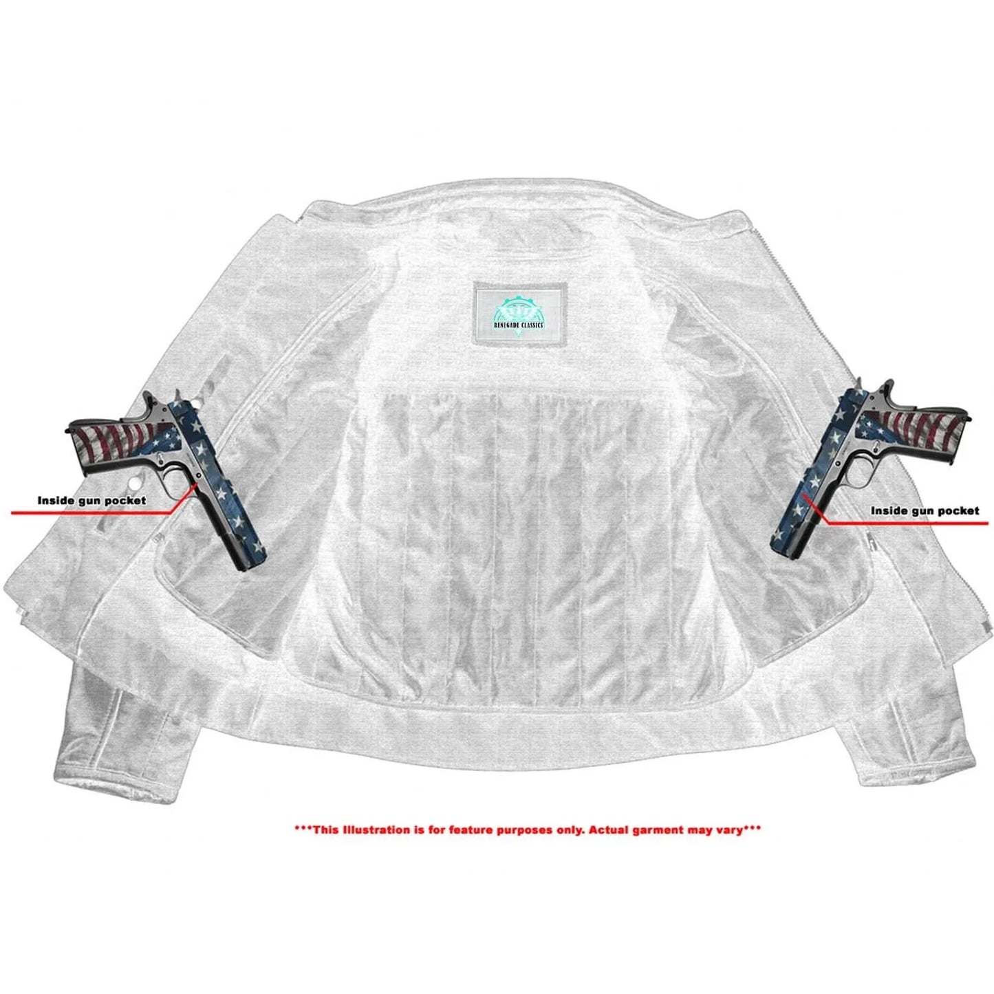 WOMEN'S M/C STYLE JACKET