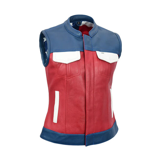 FREEDOM BELLE WOMEN'S LEATHER VEST